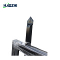 horizontaler Aluminiumzaunzaunmetall